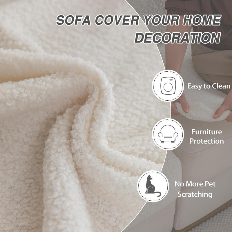 Upgraded All-Season Elastic Sofa Cushion Cover, a Simple and Modern Non-Slip Sofa Slipcover, Suitable for L-Shaped Sofas and 1, 2, 3, 4-Seater Sofas as a Living Room Sofa Protector
