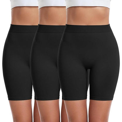 3 Pack Slip Shorts for Women under Dress Comfortable Smooth Boyshorts Panties Biker Shorts