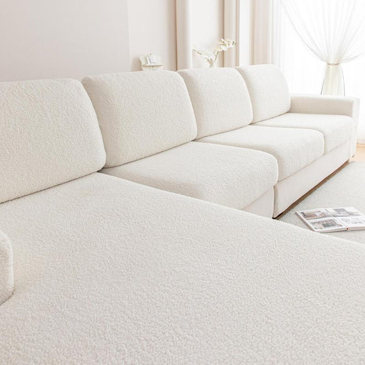 Upgraded All-Season Elastic Sofa Cushion Cover, a Simple and Modern Non-Slip Sofa Slipcover, Suitable for L-Shaped Sofas and 1, 2, 3, 4-Seater Sofas as a Living Room Sofa Protector