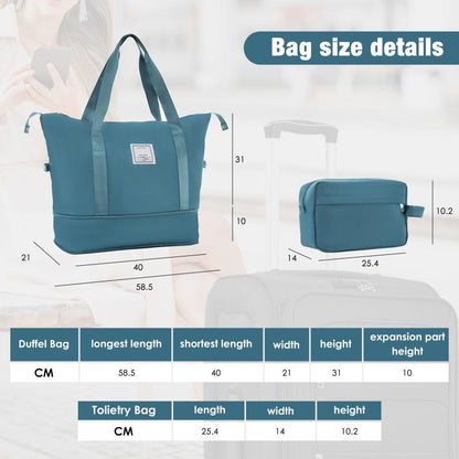 Softside Expandable 3-Piece Luggage Set with Luggage Bag, Upright Rotating Soft Shell, Lightweight Travel Luggage Set, Soft Edge Design, No Hard Edges, Can Be Flattened, Saving Storage Space Durable Luggagesets